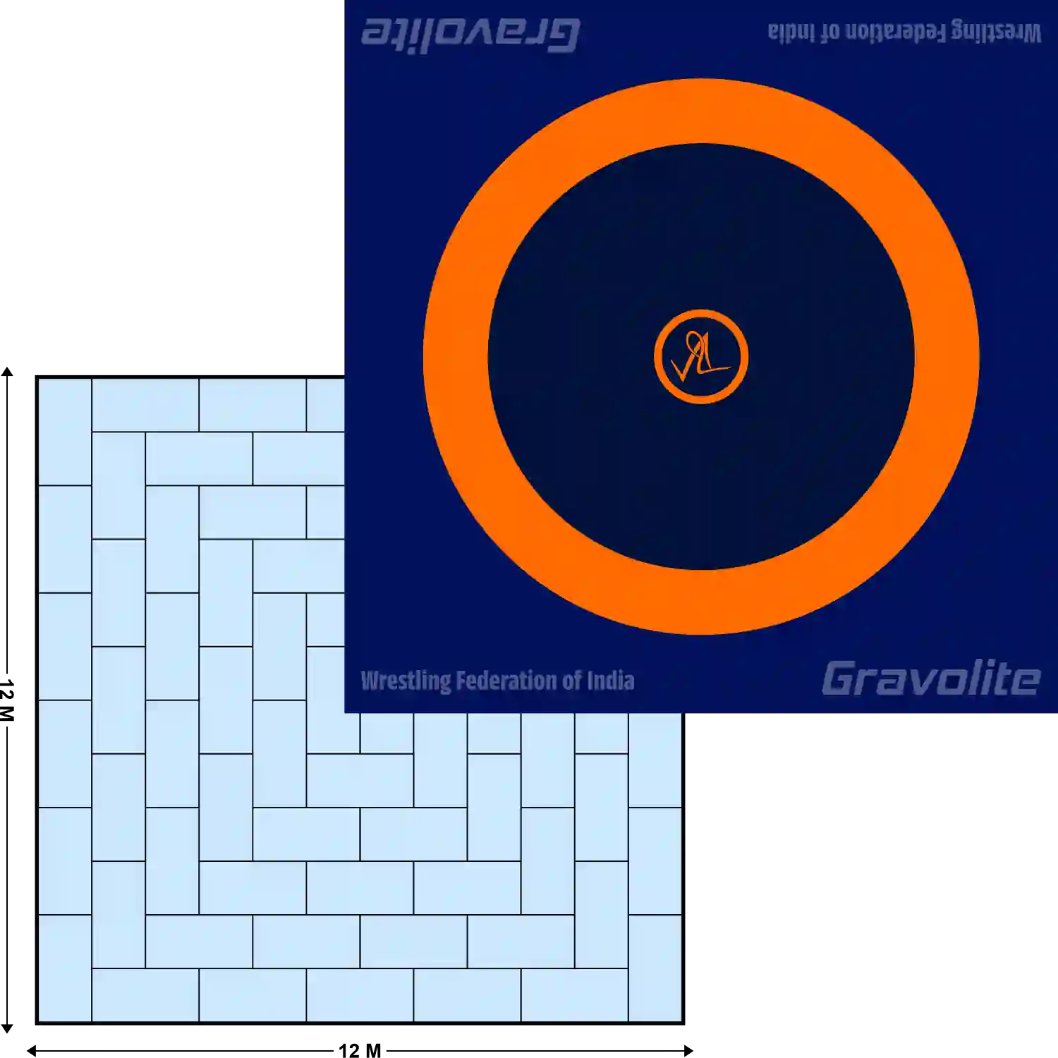 Approved Wrestling Mat