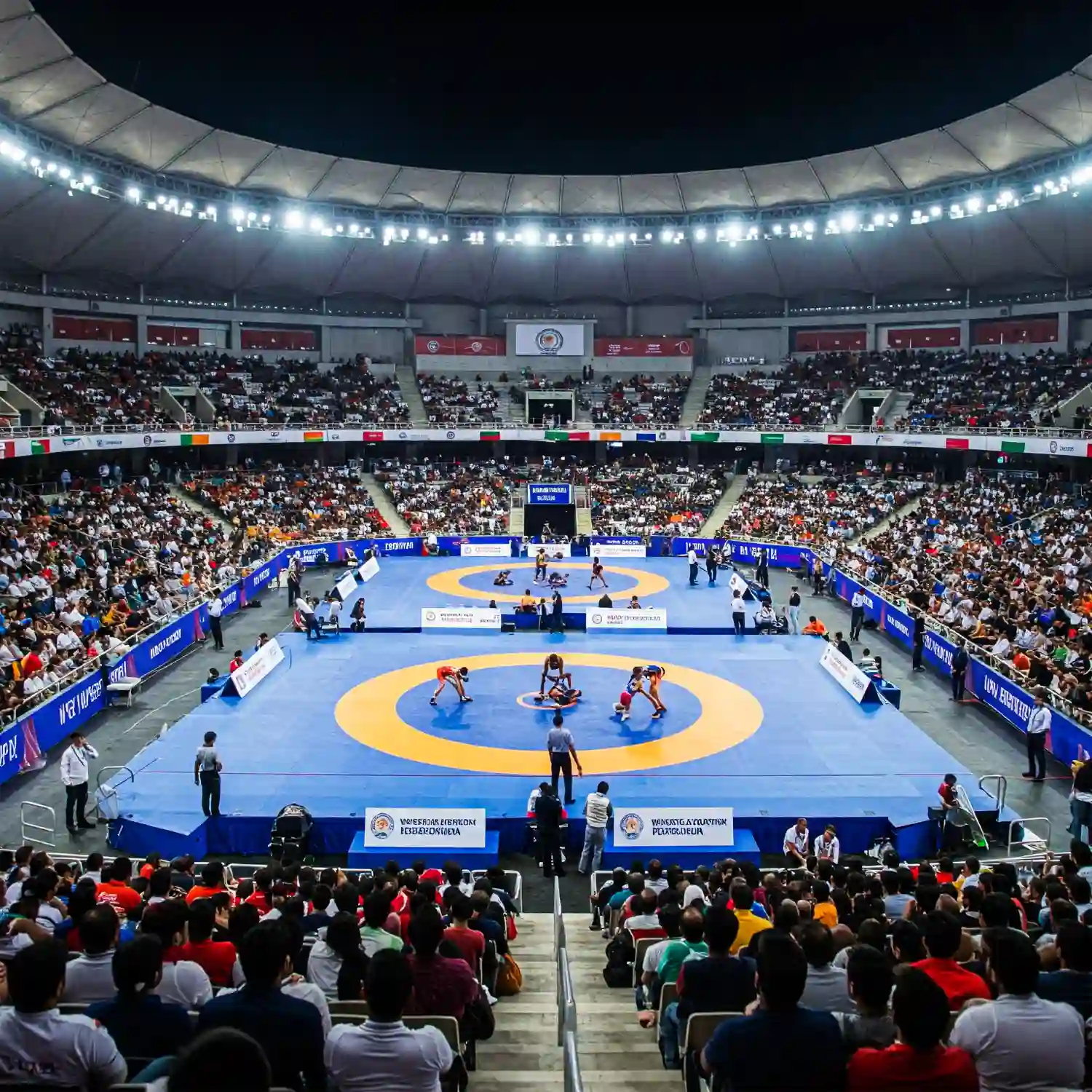 Approved Wrestling Mat